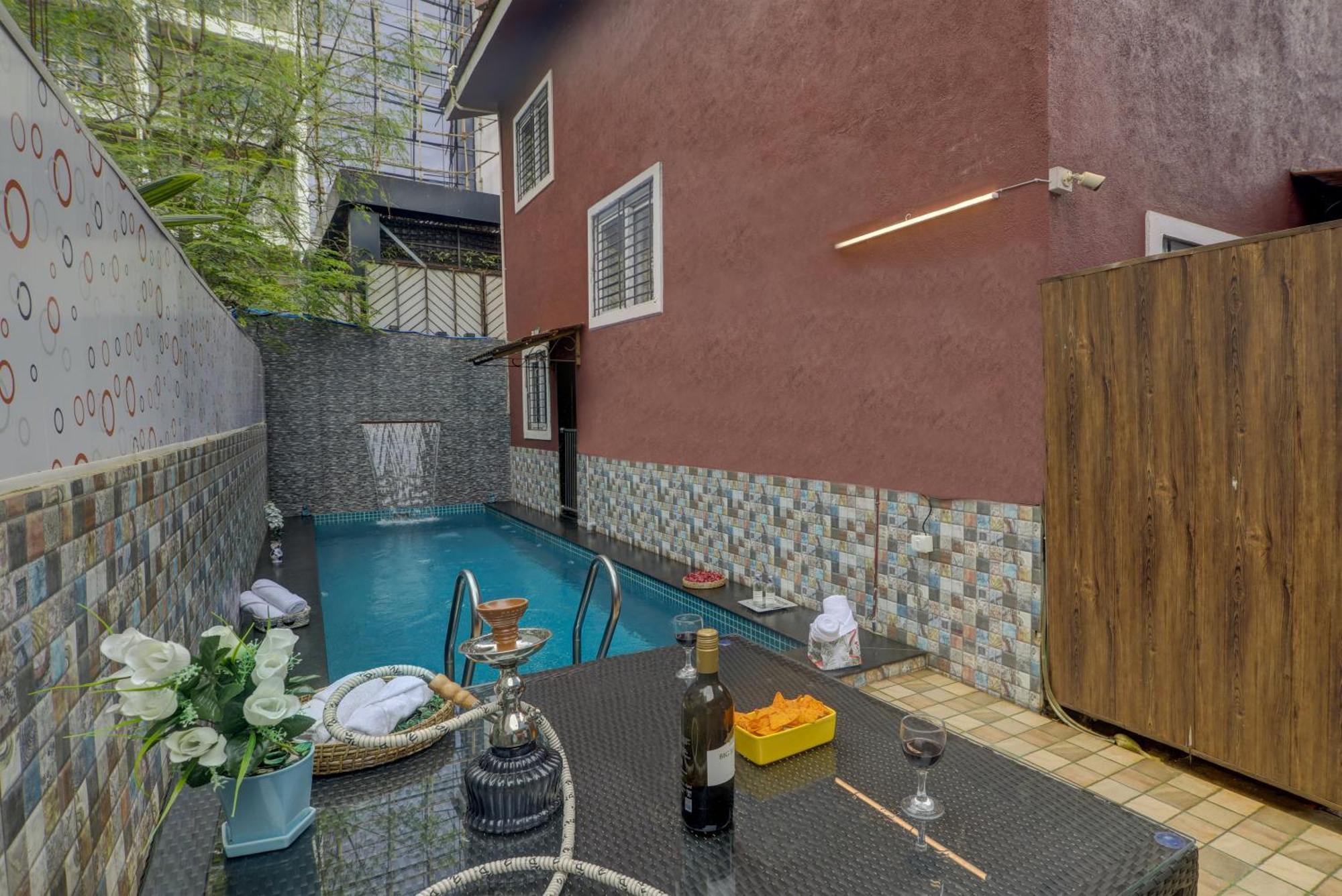 Ludo Private Pool Villa, Wifi-Caretaker-Parking, North Goa 바가 외부 사진