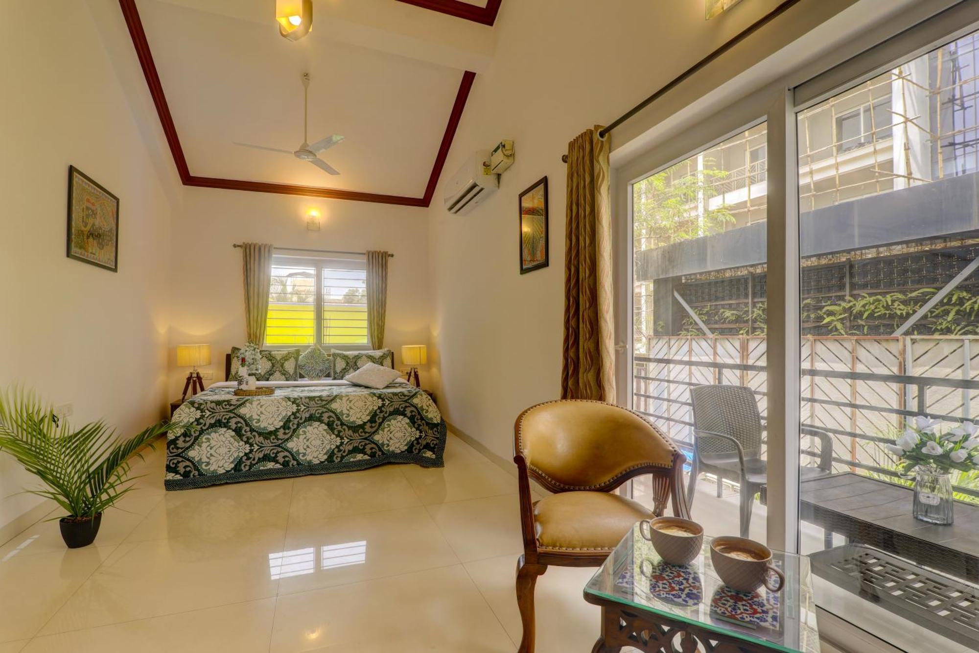 Ludo Private Pool Villa, Wifi-Caretaker-Parking, North Goa 바가 외부 사진