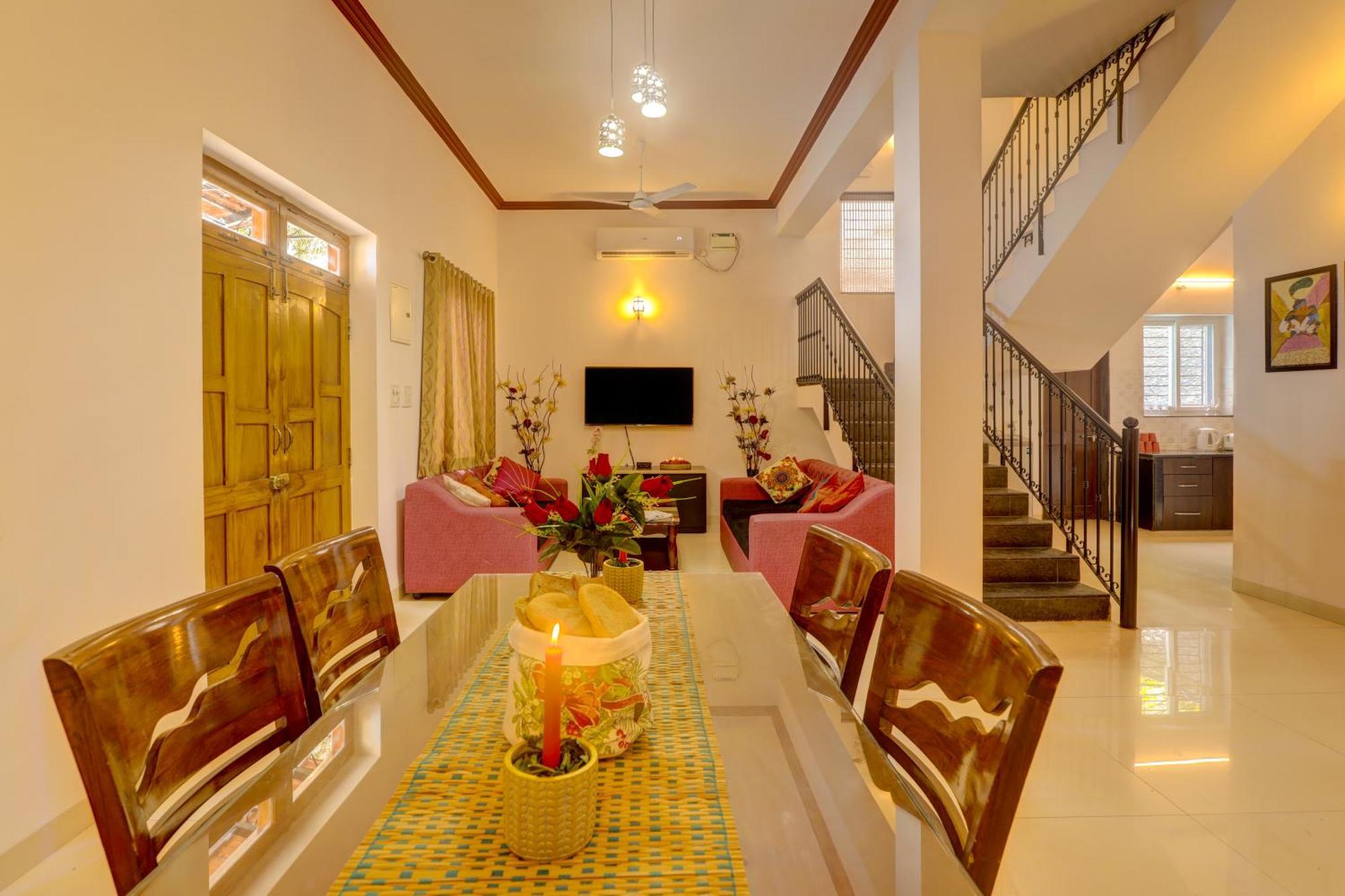 Ludo Private Pool Villa, Wifi-Caretaker-Parking, North Goa 바가 외부 사진