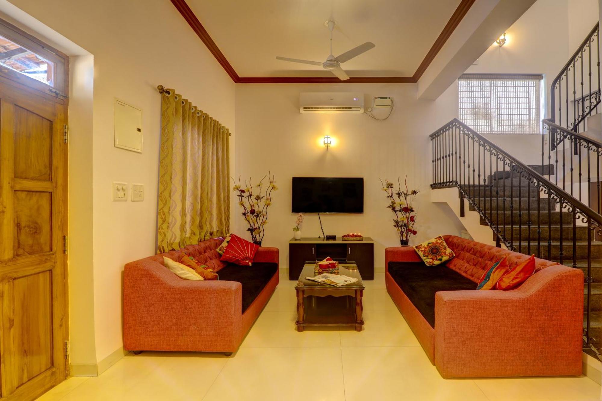 Ludo Private Pool Villa, Wifi-Caretaker-Parking, North Goa 바가 외부 사진
